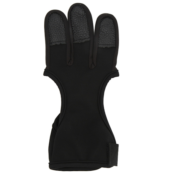 Bue Arrow Finger Guard Konkurrence Bueskydning 3 Fingers Handske Justerbar Traditionelt JagtværktøjM