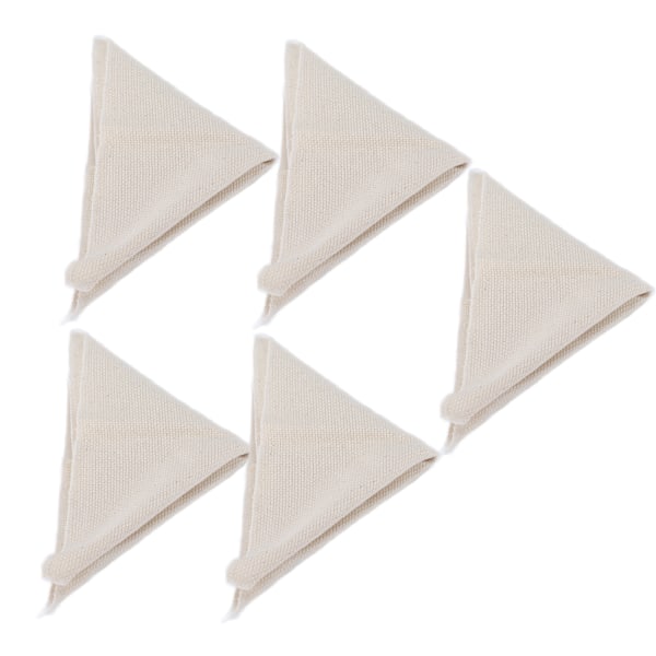 5 st broderityg mjukt bekvämt enkelt att vika bärbart DIY materialkit för soffor kuddar kuddar 28x28cm