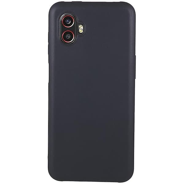 Matte etui til Samsung Galaxy Xcover6 Pro 5G Anti-ridse TPU telefoncover - Sort