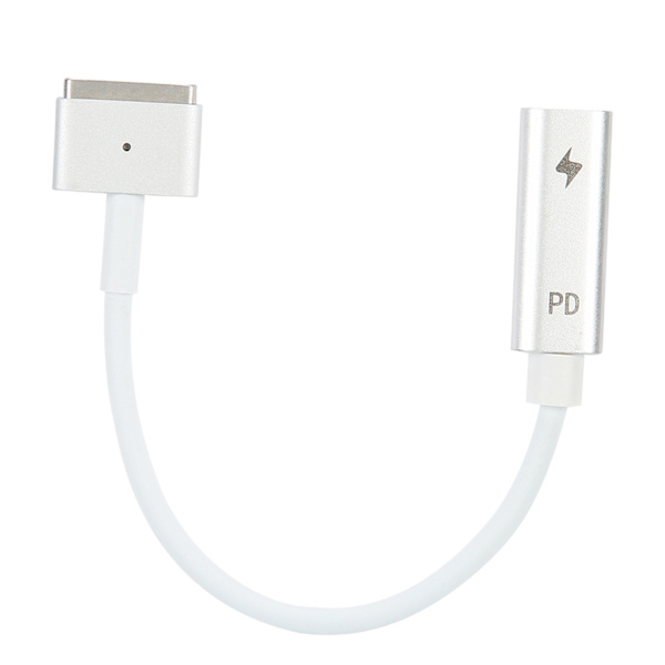 Type C til T-Tip adapterkabel strømstik oplader til computertelefon tilbehør