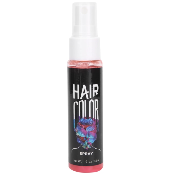 Professionell gör-det-själv Hårfärgningsspray Tillfällig hårfärgning Spray Styling Tool Tillbehör 30ml Rosa
