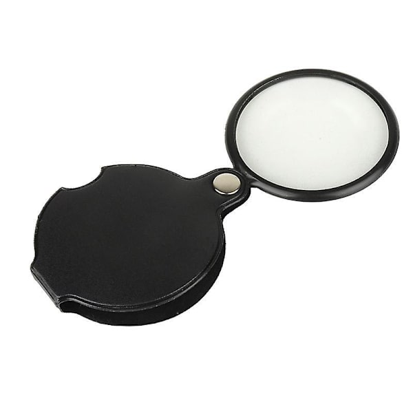 Foldbar Lommeforstørrelsesglas Sæt - 3 Stykker, 8x Mini Forstørrelsesglas til Læsning, Naturfag, Hobby, Smykker