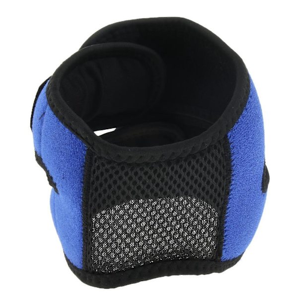 2 x Sport Patella Tryckbälte Knäskydd Ärm Band Patella Skydd Blå