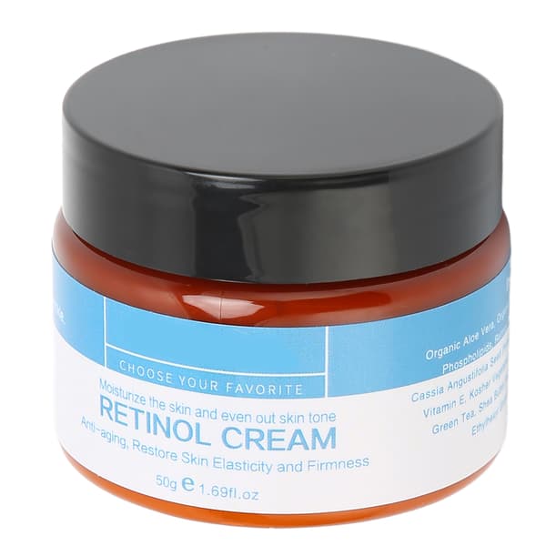 Retinol Ansiktskräm Ljusar upp Hudtonen Minskar Fina Linjer Återfuktande Daglig Ansiktskräm 50g