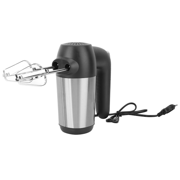 450W elektrisk håndmixer 304 rustfrit stål 5 gear hastighed dej fyld mixer med piskeris til køkken EU stik 220V