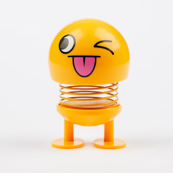 Söt Spring Bobble Head-leksak för bilens instrumentbräda No.13