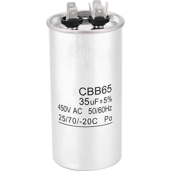 CBB65 450V 35µF Kondensator, Aluminiumfolie, Startkondensator för Luftkonditionering