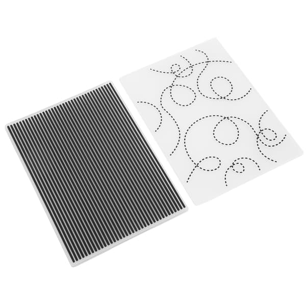 Pregefolder i plast DIY Håndverk Preget Design Pregemal for Kort Scrapbooking Invitasjonskonvolutt