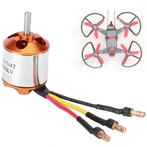 A2217 børsteløs motor til RC-fikseringsvinge Quadrocopter Drone dele tilbehørA2217 2300KV