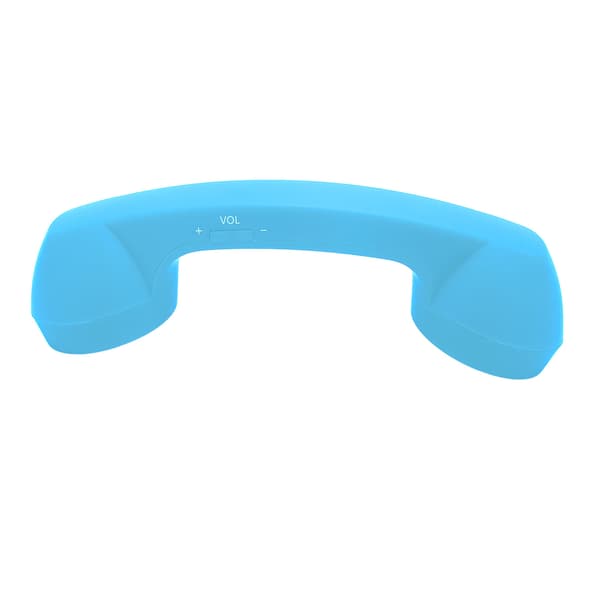 Bluetooth telefonhåndsett Retro strålingssikkert oppladbart trådløst mobiltelefonhåndsettmottaker lyseblå