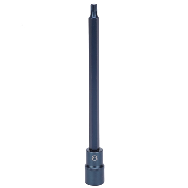 Socket Bit 12‑Side S2 Legering Stål Pneumatisk Elektrisk Hurtig Nøgleværktøj Rustfrit Hardware M8
