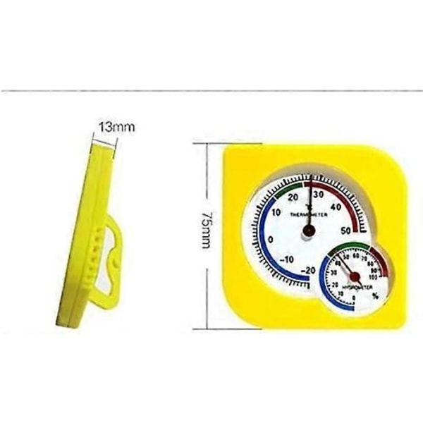 Multifunktionell Termometer Mini Utomhus Inomhus Hygrometer Fuktmätare Temperaturmätare