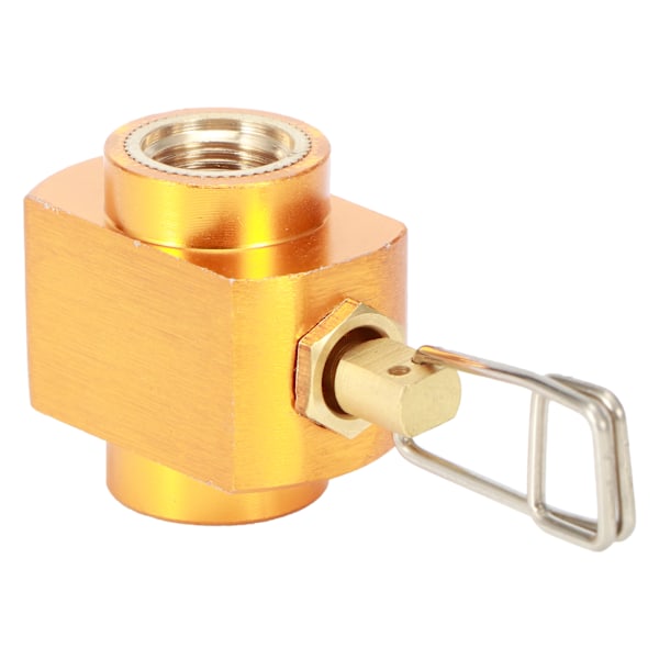 G1/4 DN8 Utomhus Campingspis Adapter Gaspåfyllningsventil Adapter Gasspis Tillbehör