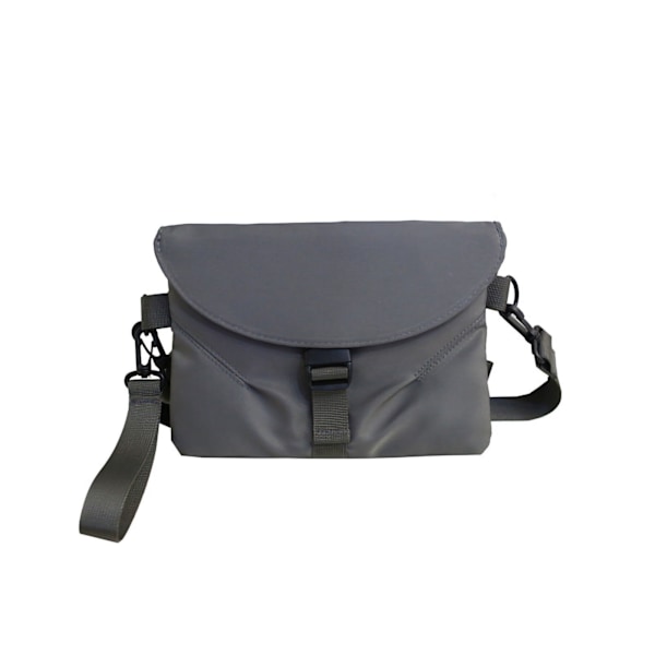 Messenger Bag Large Capacity Easy Combination Unisex Casual Messenger Bag Shoulder Bag for Travel Light Gray