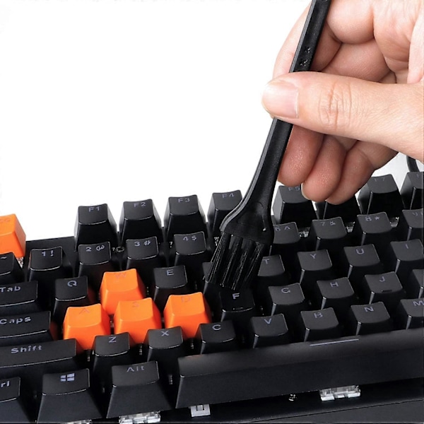 Ny Mote Kingdom Keycap Puller Brytertrekker Rustfritt Stål Keycap Fjerningsverktøy med 2 stk Tastatur Rengjøringsbørste for Mekanisk Tastatur