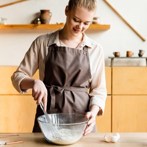 2 stk Mini Visp Mikser Kuler i Rustfritt Stål 10 Tommer og 12 Tommer Visp Manuell Visp Mikser