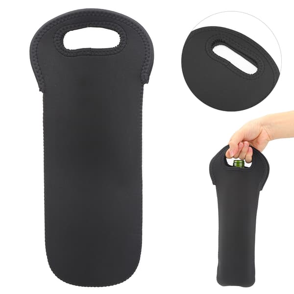 750 ml/flaska Handhållen Neopren Vinflaskväska Skydda Isolerad Vinölflaskskydd