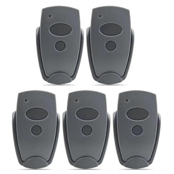 5 stk Garasjeport Håndsender 868,3 MHz for Marantec D302-868 D304-868 D384-868 D321-868 D323-868