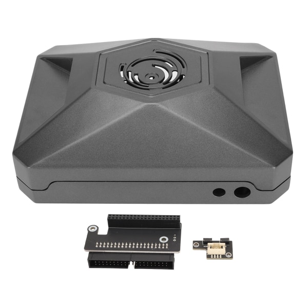 Etui til udviklingskort til Jetson Nano Professional Aluminium Protective Shell med GPIO Adapter Board Grå