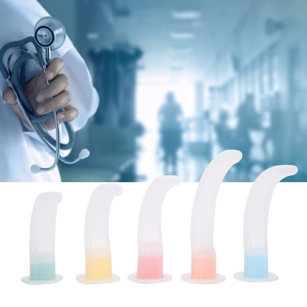9 stk engangs førstehjælp Oral Air Way Guedel Airway Tube Gas Guide Tube til patienter