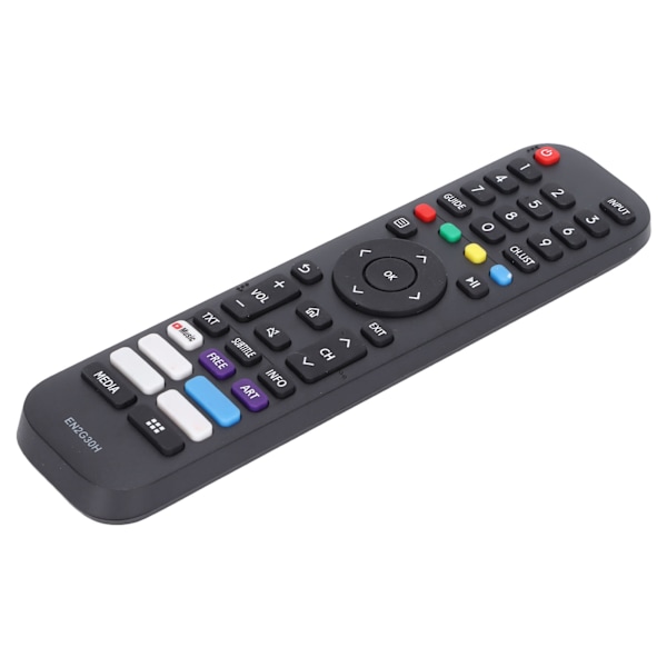 EN2G30H TV-fjernkontroll - Holdbar erstatningsfjernkontroll for Hisense H43A7500F 43A7300F Smart TV