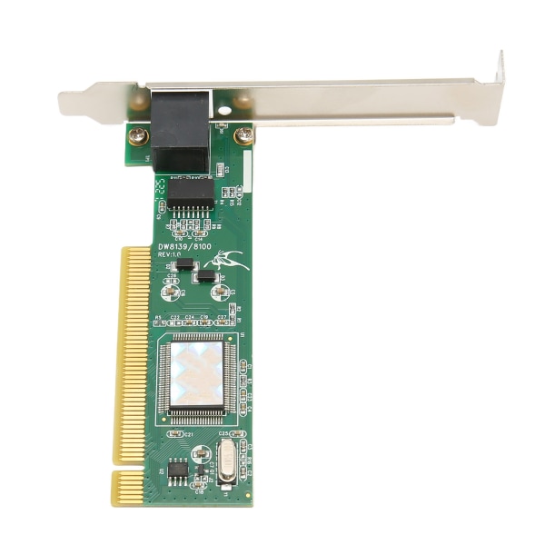 PCIe nätverkskort självanpassning 10 100mbps NIC RJ45 Auto Negotiate PCIe Ethernet-kort för datorspel