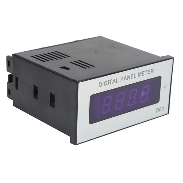 BERM Digitalt Panelmåler Digitalt Display Spenningsstrømmåleinstrument DF3 DC500V