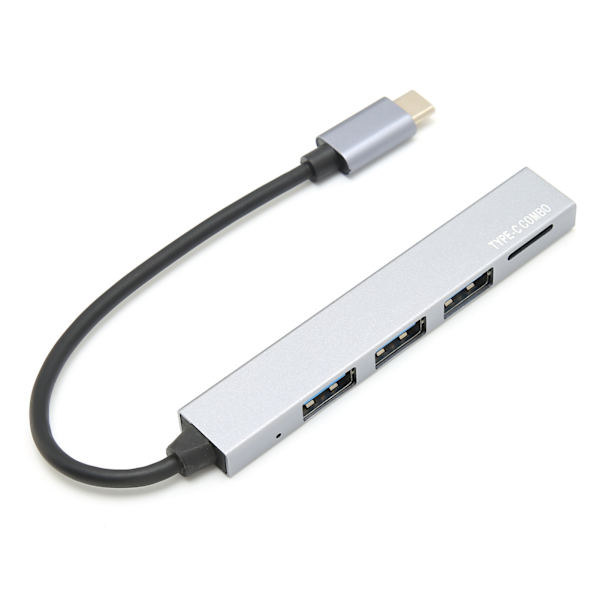USB-HUB Stabil överföring 5 Gbps Hög hastighet överföring Effektiv värmeavledning Mini bärbar dockningsstation
