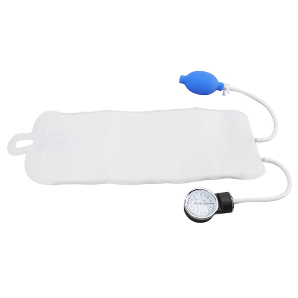 Tryk infusionspose ICU-overvågningsvæske Hurtig infusion med indikatormålerhoved til hurtig blod- og væskeinfusion 500 ml