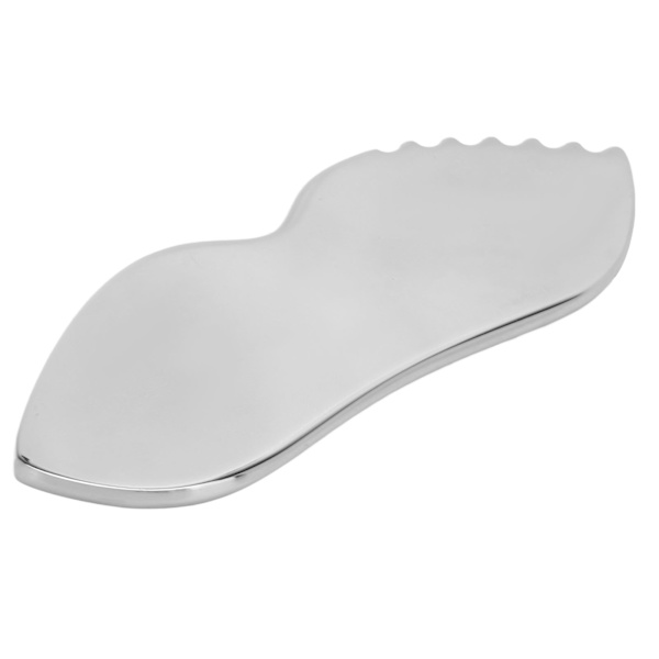 Gua Sha Massage Board Comb Edge 304 ruostumaton teräs tasoittavat pinnat Gua Sha -työkalu pehmytkudoskipua lievittävään vartalonhoitoon