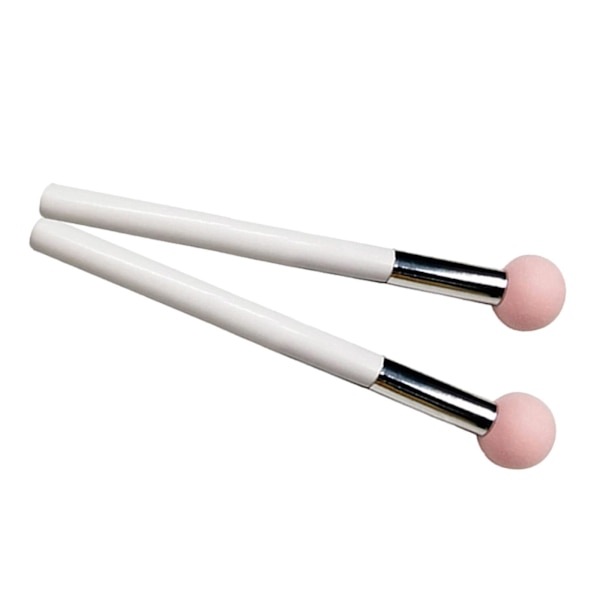 2 x Concealer Svampborste Under Ögon Concealer Borste för Flytande Foundation--