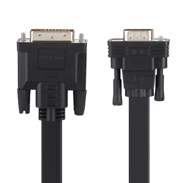 CableDeconn 1080P DVI 24+1 hann til VGA hannadapter konverterkabel