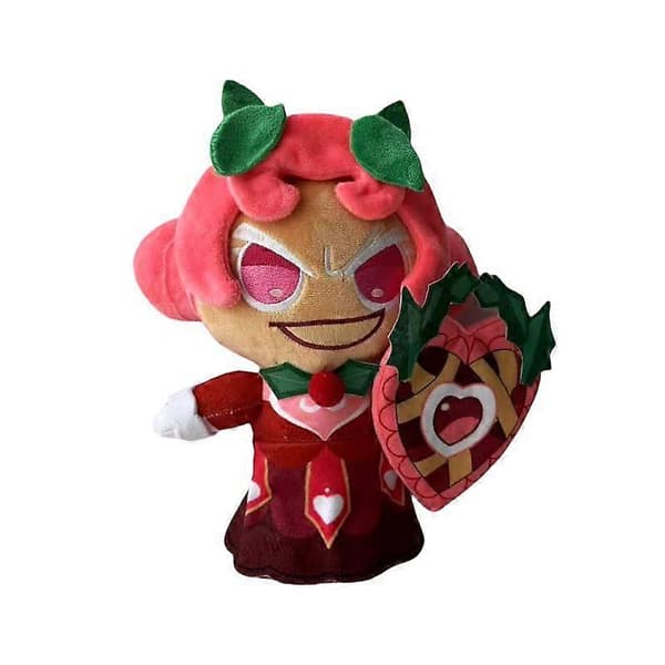 Cookie Run Kingdom Pehmo 25 cm Pehmeä Shadow Milk Cookie -pehmo, Söpö pehmolelu F
