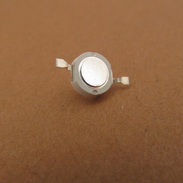100 st LED-chips 1W LED SMD-pärla Chip Ljuslampa Armatur Tillbehör DIY Ljusdiod LED SMD (Vit)