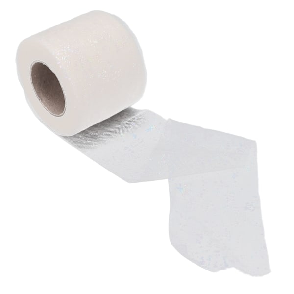 Tulletyg DIY-hantverk Slitstyrka Symfoni Polyester Lätt Bärbar Tulle Rullar 6cmBeige