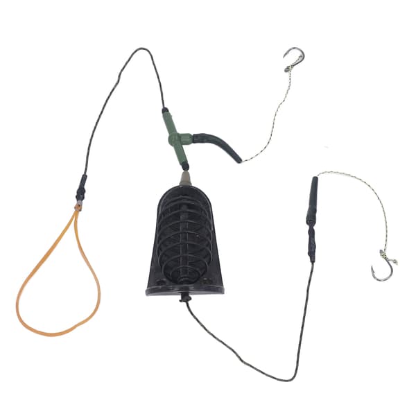Fiskekrog Stærk Power Bite Cage Effektiv Havfiskekrog med Metalsynk til Karper 50g / 1.8oz