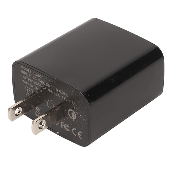USB-opladeradapter Plug and Play 18W hurtigopladerhoved til mobiltelefoner og tablets US-stik 100‑240V