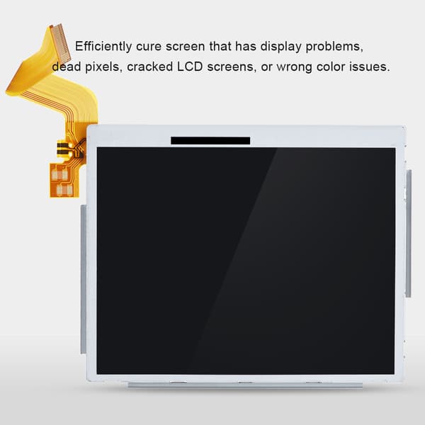 Reservedele Tilbehør Top Øverste LCD-skærm Display til Nintendo NDSI XL (Top skærm)