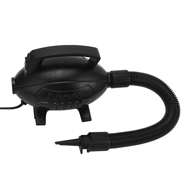 Elektrisk luftpumpe 600W høy effektivitet lav støy inflasjonspumpe med 5 dyser for oppblåsbar madrass seng svømmering EU-plugg 220-240V
