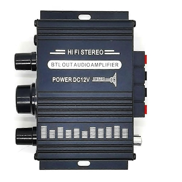 Mini Stereo Forstærker Dc12V Dual Channel Hi-Fi Audio Afspiller