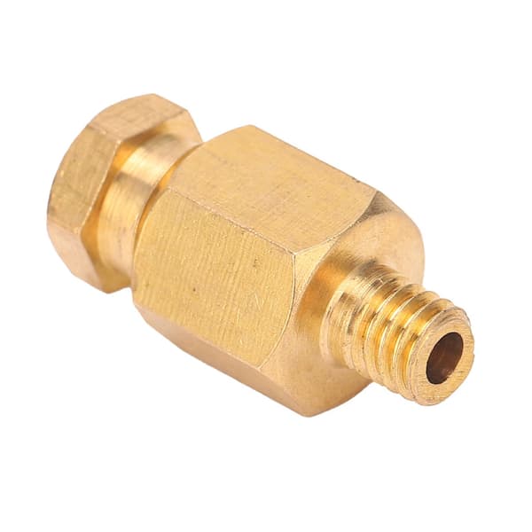 Rørnippel Messing Gevind Lige Fittingsforbindelse Adapter Industrielle Rørforsyninger PD606