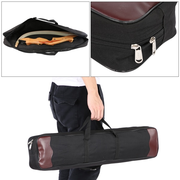 Outdoor Recurve Bow Storage Sling Bag Håndveske Justerbar skulderstropp