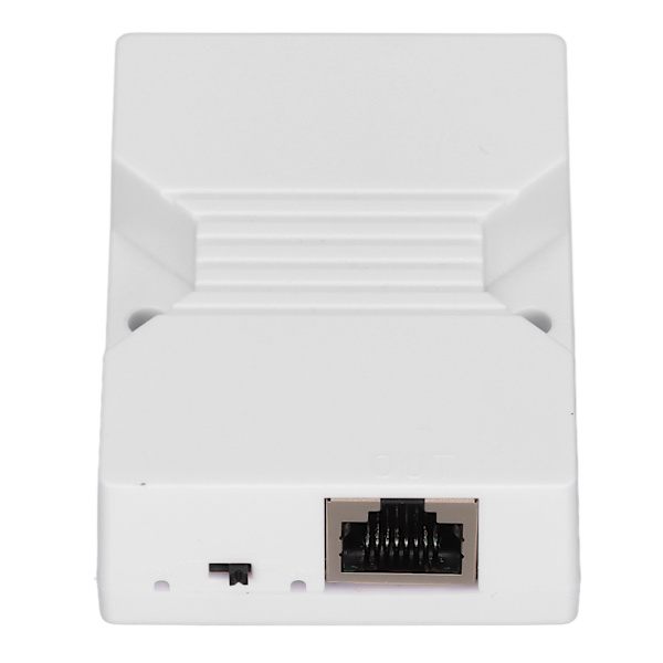 Poe Extender PoE-signalforsterker Forleng avstand over 100/200 meter 10/100 Mbps IEEE 802.3af/at Power Over Ethernet