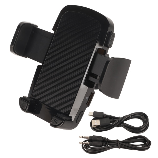 Air Vent Biltelefonholder Monter håndfri Bluetooth 5.0 mobiltelefonholder til bilkøretøj