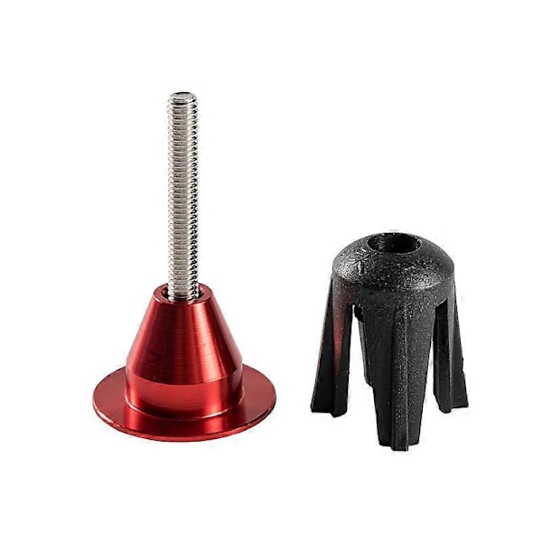 Røde 2 Par Sykkelstyreender i Aluminiumslegering, Sykkelstyreender/Sykkelender, Universelt Sykkeltilbehør