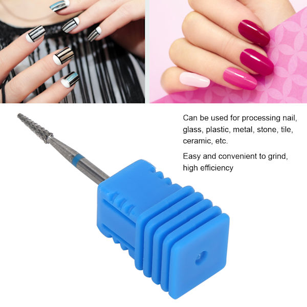Professionella nagelborrar Nagelpolering Burr Manikyr Pedikyr Tillbehör Verktyg Typ B