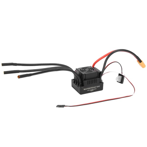 80A Vandtæt Børsteløs ESC Elektrisk Hastighedsregulator Tilbehør til 1/8 RC Bil XT60