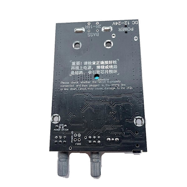 TPA3116 Subwoofer Forstærkerkort Lydkort Mono Effektforstærker DC9-24V