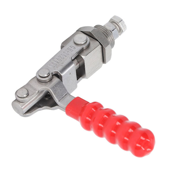 Vippeklemme Push Pull Quick Release Rustfrit Stål Stempel Slaglængde 136 kg Holdekraft