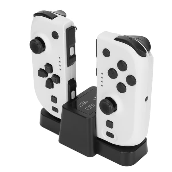 Gamepad-kontroller støtter NFC-funksjon trådløs Bluetooth-spillkontroller med ladestasjon for Switch OLED